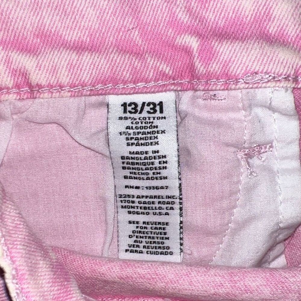 Celebrity Pink Light Pink Frayed Shorts - Picture 5 of 5
